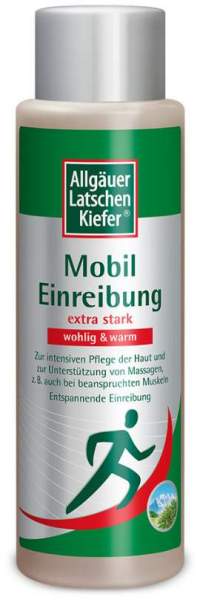 Allgäuer Latschenkiefer Mobil 250 ml Einreibung wohlig &amp; warm