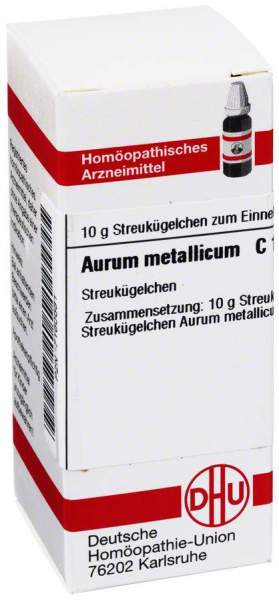 Aurum Metallicum C12 10 G Globuli