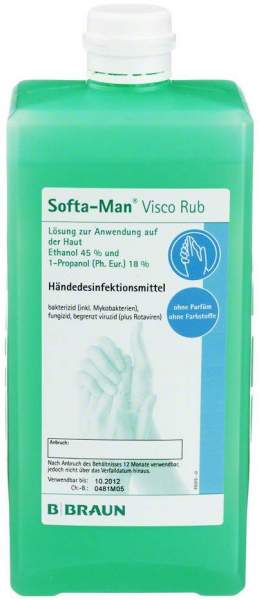 Softa Man Viscorub 1000 ml Händedesinfektionsmittel