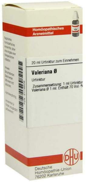 Dhu Valeriana Urtinktur 20 ml Dilution