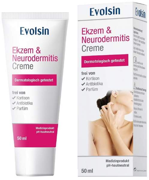 Evolsin Ekzem &amp; Neurodermitis Creme 50 ml