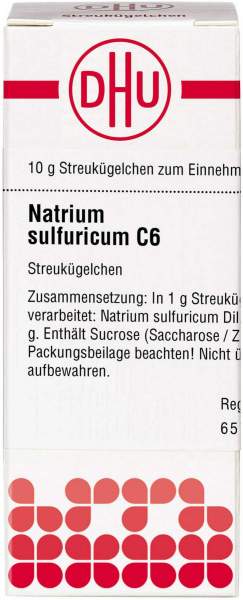 Dhu Natrium Sulfuricum C6 Globuli 10 G