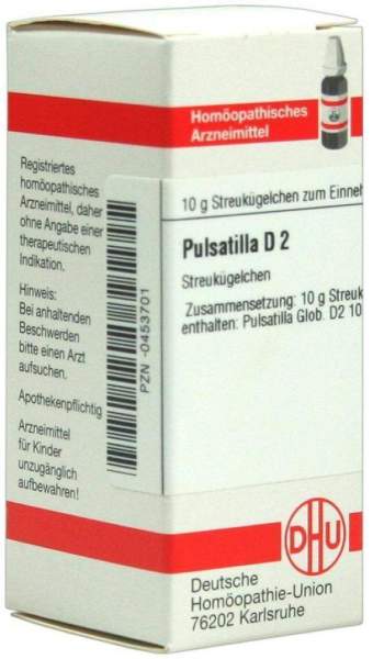 Dhu Pulsatilla D2 Globuli