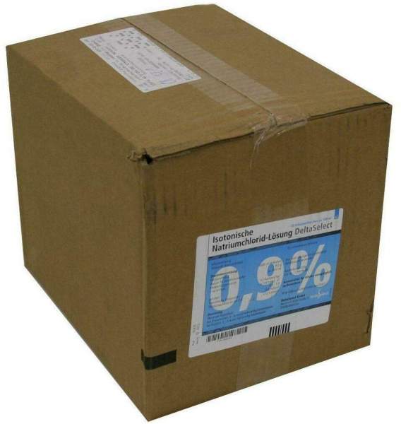 Kochsalzlösung 0,9% Plastikflasche 10x500 ml Infusionslösung