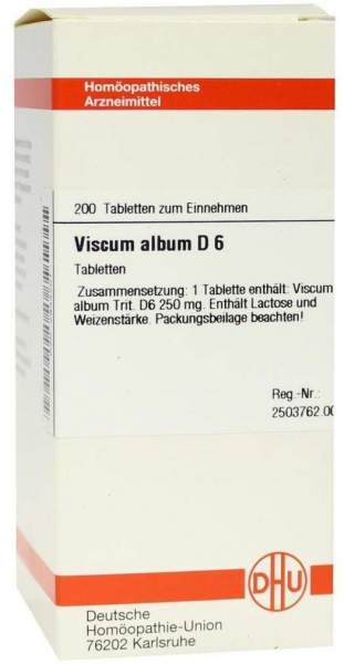 Viscum Album D6 Tabletten 200 Tabletten