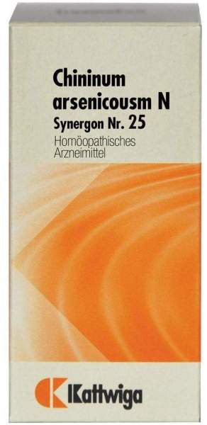 Chininum Arsenicousm N Synergon Nr. 25 100 Tabletten