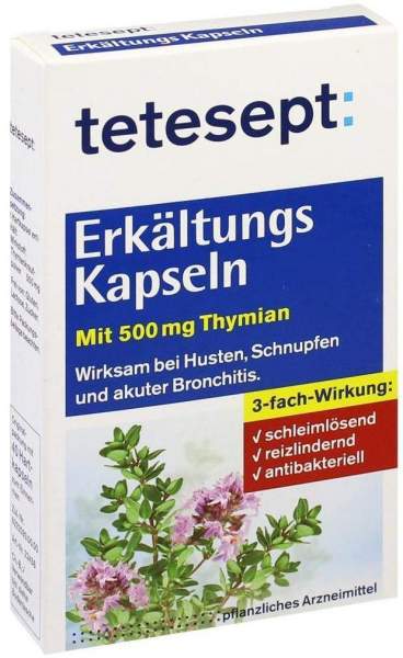 Tetesept Erkältungs Kapseln 40 Kapseln