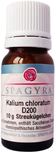 Kalium Chloratum D 200 Globuli 10 G