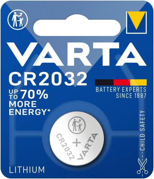 Varta Lithium CR2032 Knopfzelle