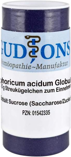 Phosphoricum Acidum C 30 Einzeldos Globuli 0,5 G
