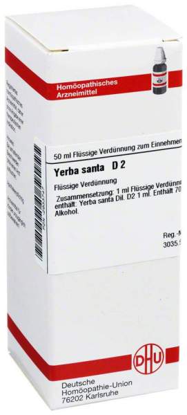Yerba Santa D2 Dilution 50 ml Dilution
