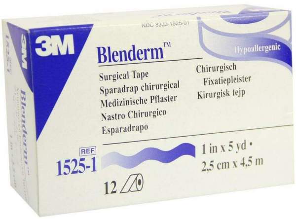Blenderm Wundpflaster 4,60 M X 2,5 cm 12 Pflaster