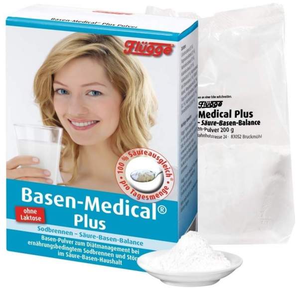 Flügge Basen-Medical Plus Basen-Pulver 200 G Pulver