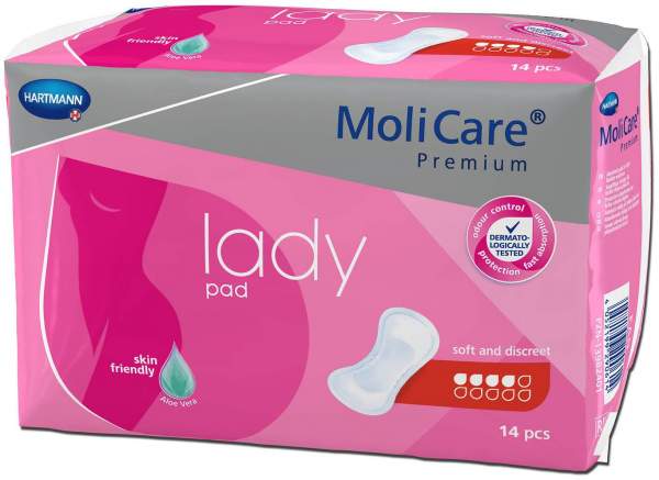 Molicare Premium Lady Pad 4 Tropfen 14 Stück