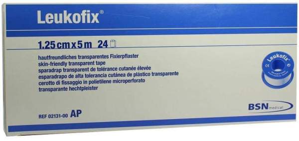 Leukofix 5mx1,25cm 2131 Verbandpflaster 24 Stück