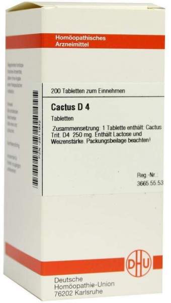 Dhu Cactus D4 Tabletten