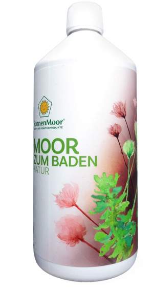 Moor zum Baden Natur F.Badekur Sonnenmoor 1l