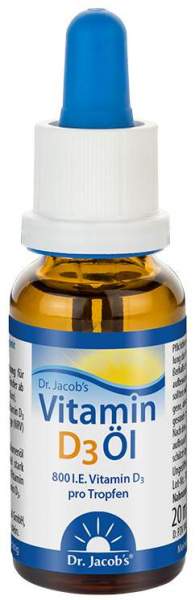 Vitamin D 3 Öl Dr.Jacob s Tropfen 20 ml