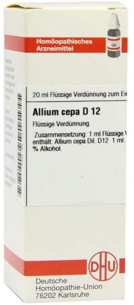 Dhu Allium Cepa D 12 Dilution