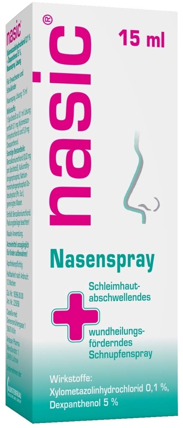 Nasic Nasenspray 15 Ml Ab 4,72€ Preisvergleich