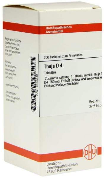 Thuja D4 200 Tabletten