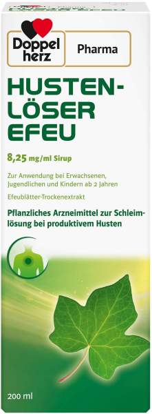 Hustenlöser Efeu 8,25 mg je ml 200 ml Sirup