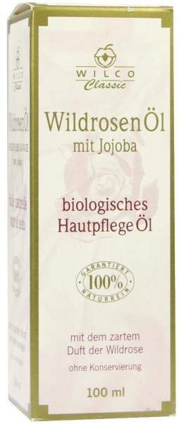 Wildrosenöl 100 % Naturrein Mit Jojoba 100 ml