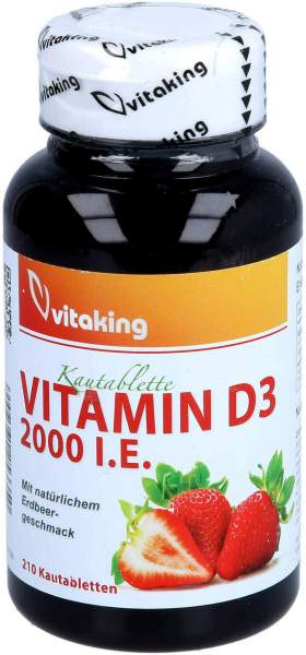Vitamin D3 2.000 I.E. Kautabletten 90 Stück