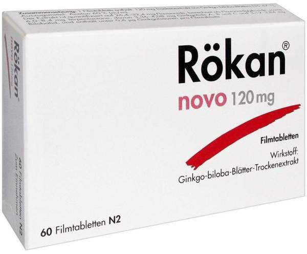 Rökan Novo 120 mg Filmtabletten 60 Filmtabletten