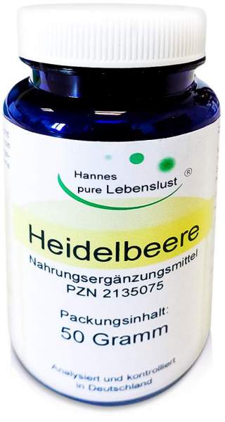 Heidelbeer Pulver