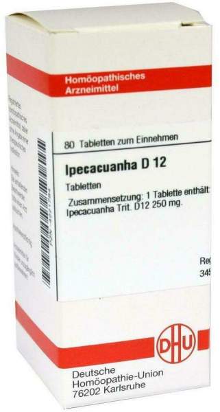 Dhu Ipecacuanha D12 Tabletten