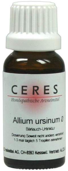 Ceres Allium Ursinum Urtinktur 20 ml Tropfen