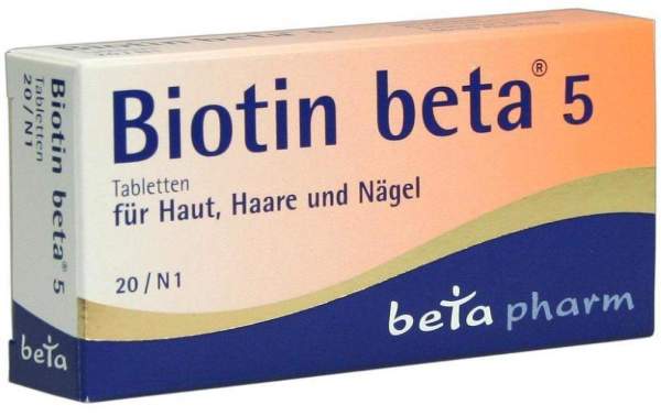 Biotin Beta 5 20 Tabletten