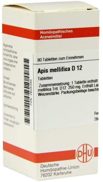 Dhu Apis Mellifica D12 80 Tabletten
