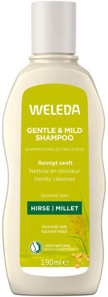 Weleda Gentle &amp; Mild Shampoo Hirse 190 ml