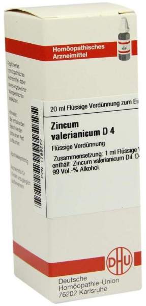 Zincum Valerianicum D4 Dilution 20 ml Dilution