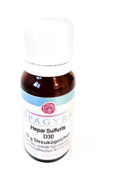 Hepar Sulfuris D 30 Globuli