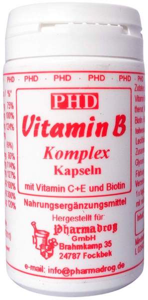 Vitamin B Komplex M.Vitamin C+e und Biotin Kapseln 60 Stück