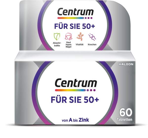 Centrum Für Sie 50+ Capletten 60 Tabletten