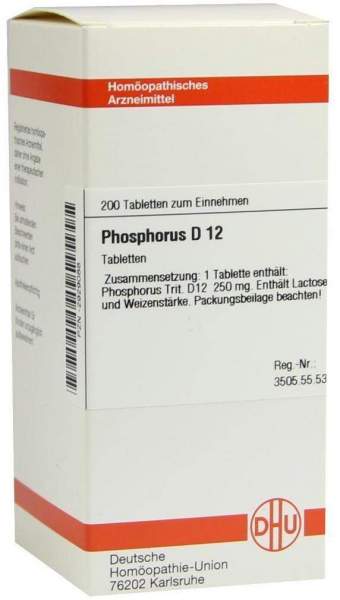 Phosphorus D12 Tabletten 200 Tabletten