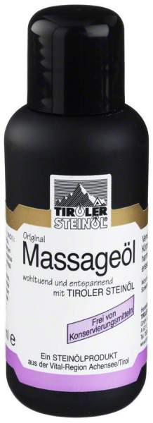 Tiroler Steinöl Massage 100 ml Öl