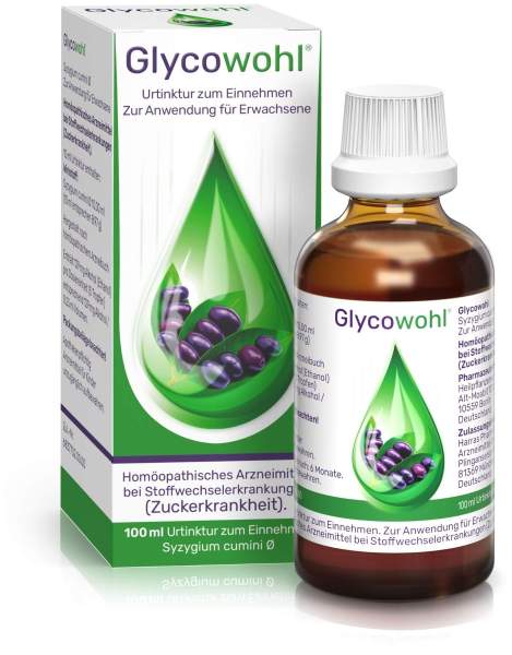 Glycowohl pflanzliche Tropfen bei Diabetes 100 ml