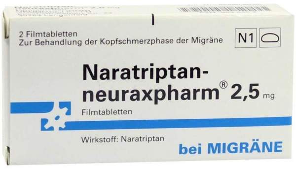 Naratriptan Neuraxpharm 2,5 mg Filmtabletten