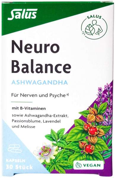 Neuro Balance Ashwagandha Kapseln Salus 30 Stück