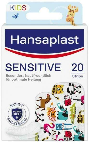 Hansaplast Kinderpflaster Sensitive 20 Strips
