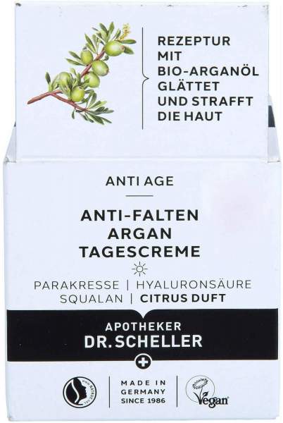 Dr Scheller Anti-Falten Argan Tagespflege 50ml