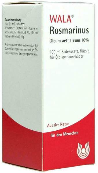 Wala Rosmarinus Oleum Aetherem 10% 100 ml Öl