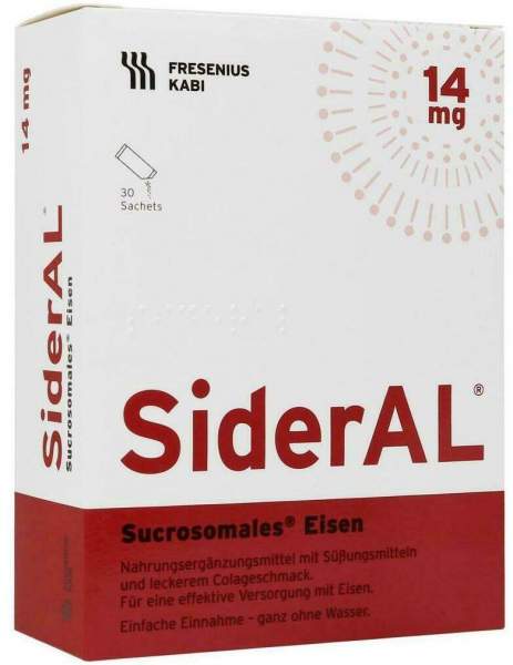Sideral Eisen 14 mg Cola Sachets Granulat