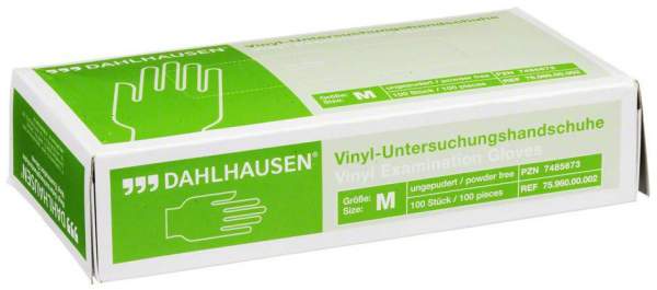 Handschuhe Vinyl Puderfrei Mittel
