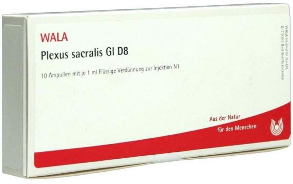 Plexus Sacralis Gl D 8 Ampullen 10 X 1 ml